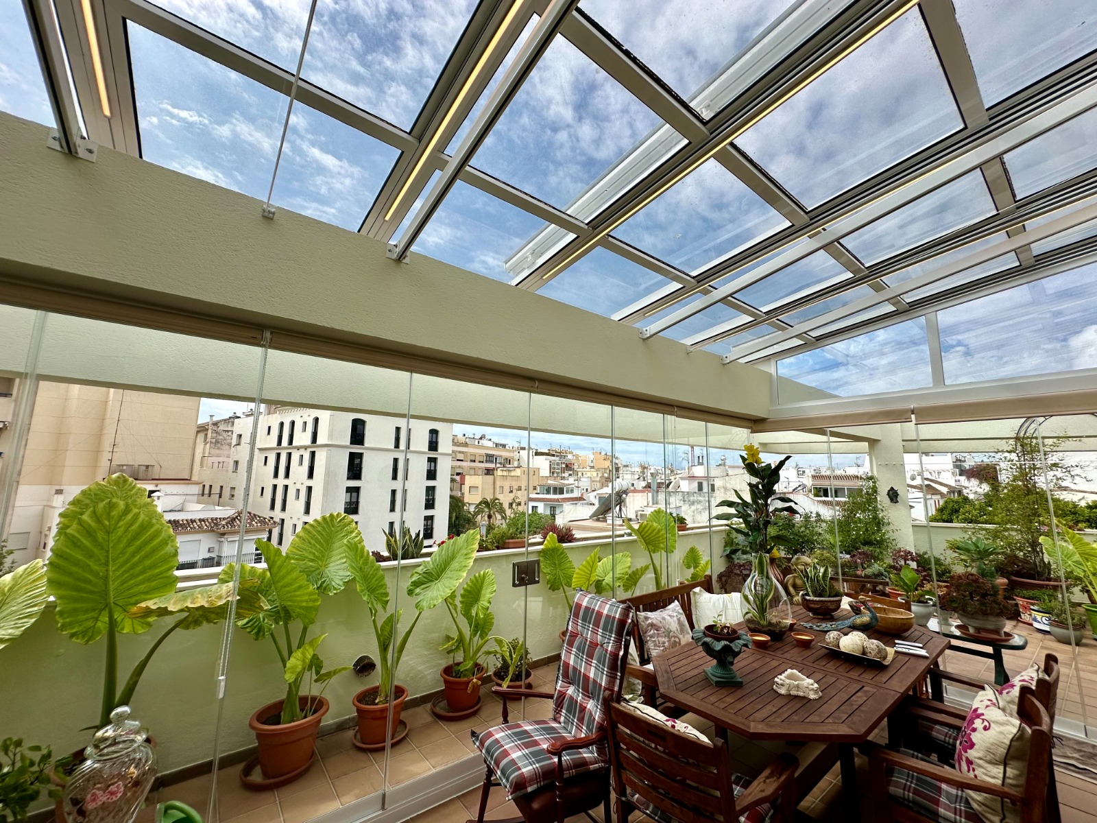 Cortinas de cristal en Estepona